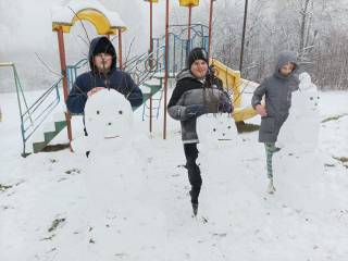 Зимние забавы.