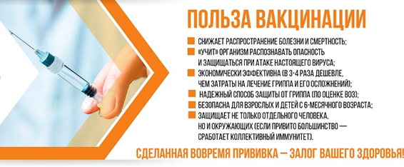 Важность вакцинации против гриппа.